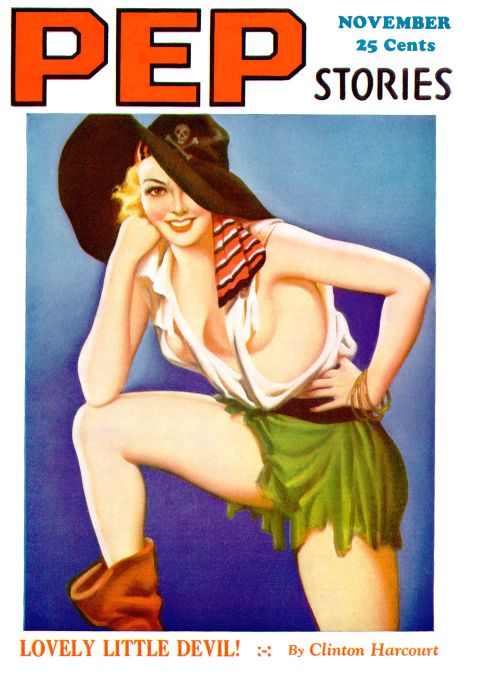 Pin Up - Blonde Pirate Girl - 1937