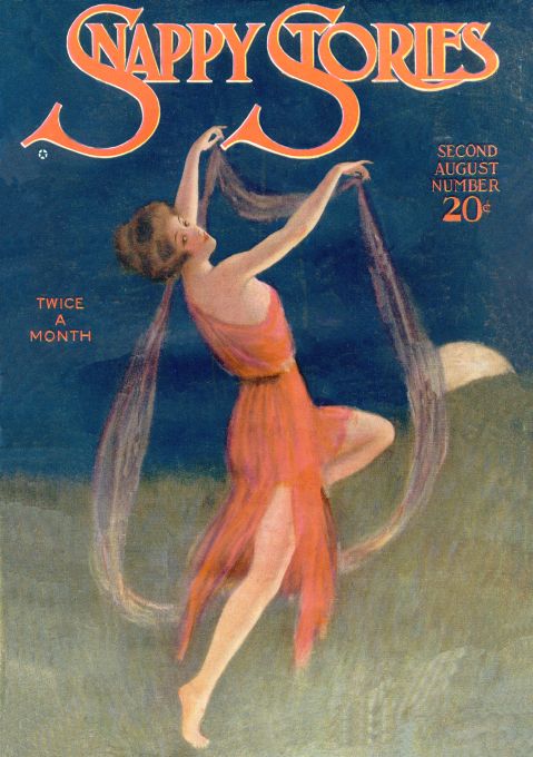 Pin Up - Brunette Girl Dancing - 1920