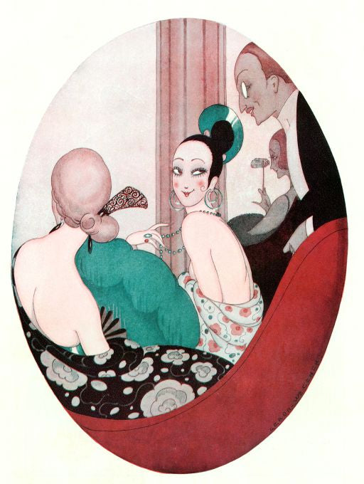 Pin Up - Flirts At Opera  - Wegener - 1922